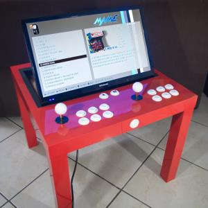 borne arcade table ikea